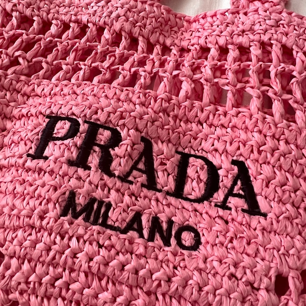 raffia straw beach bag